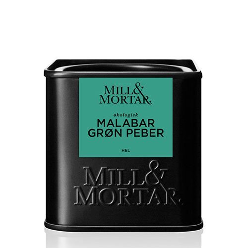 Mill   Mortar Malabar Grøn Peber ø  25g