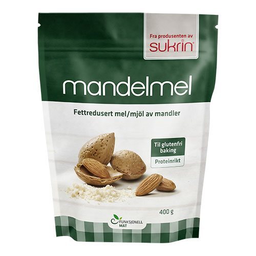Mandelmel Fedtreduceret  400g