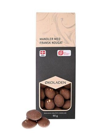 økoladen Mandler M  Fransk Nougat ø  90g