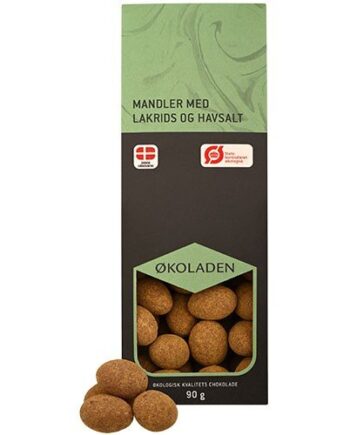 økoladen Mandler M  Lakrids Og Havsalt ø  90g