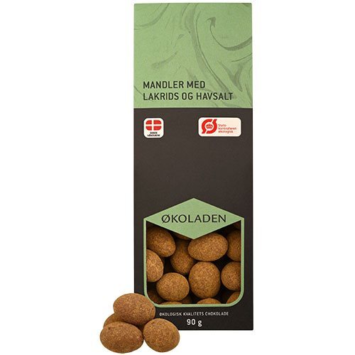 økoladen Mandler M  Lakrids Og Havsalt ø  90g
