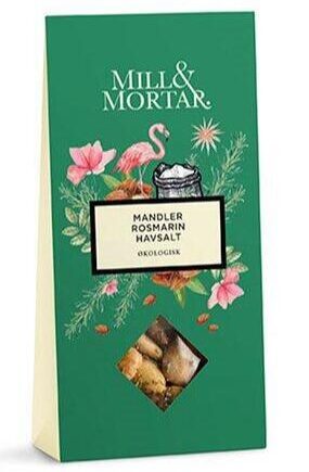 Mill   Mortar  Mandler M  Rosmarin   Havsalt ø  100g