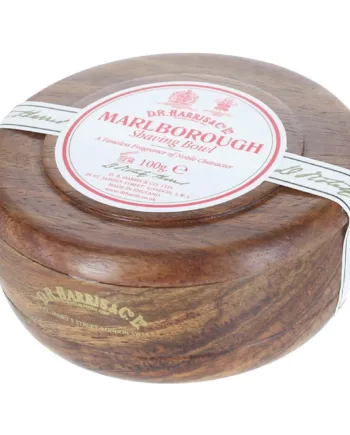 D R  Harris   Co  Ltd Marlborough Barbersæbe I Mahogni Træskål  100 Gr