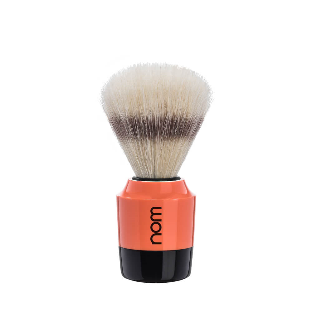 Nom Shaving Barberkost  Marten  Natural Bristle  Coral