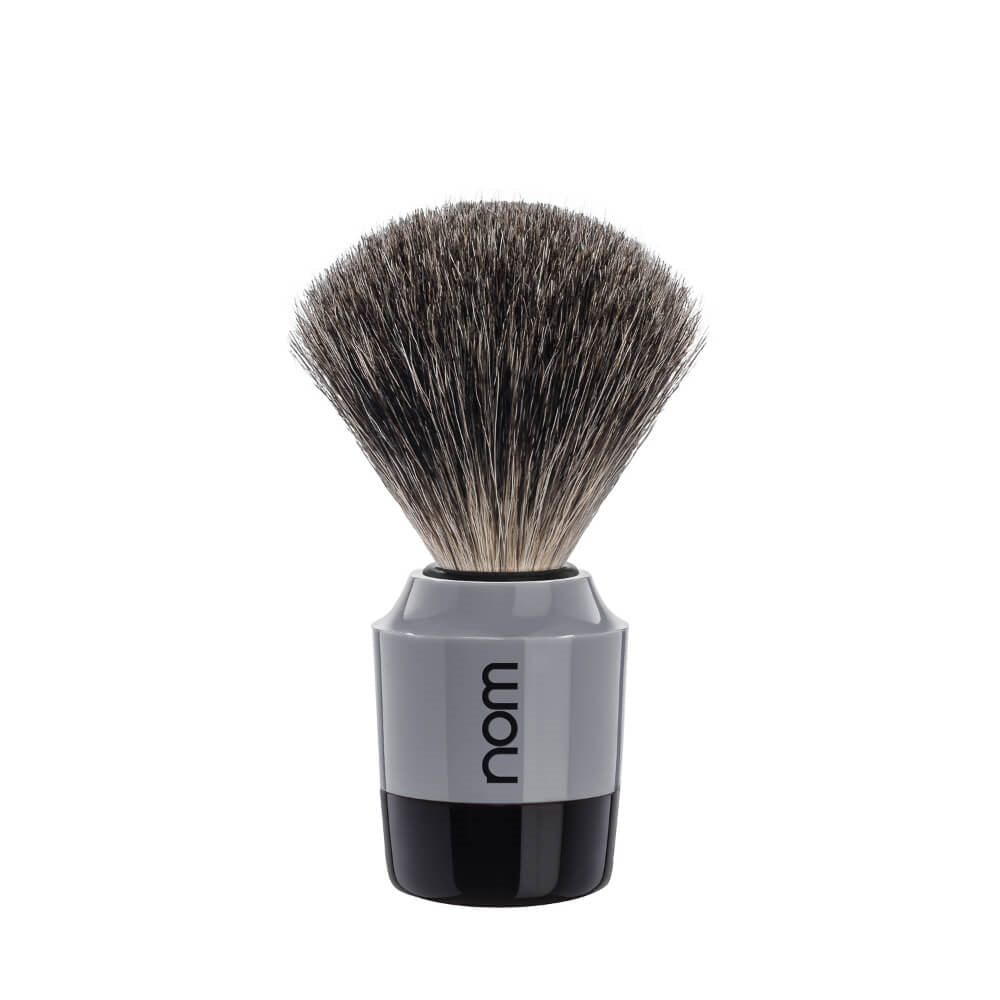 Nom Shaving Barberkost  Marten  Pure Badger  Grey