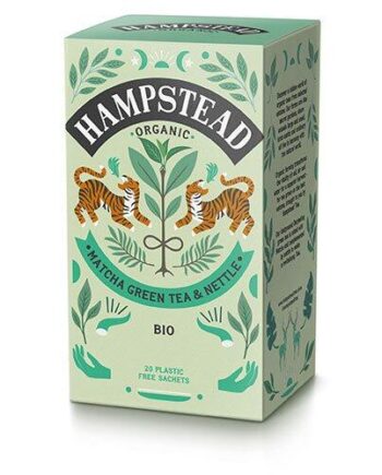 Hampstead Matcha Grøn Te   Brændenælde ø  20br