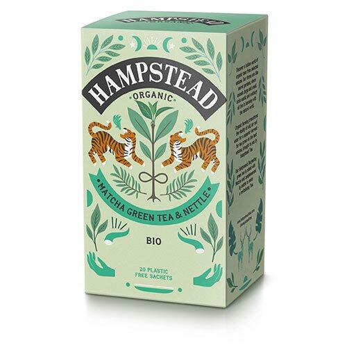 Hampstead Matcha Grøn Te   Brændenælde ø  20br