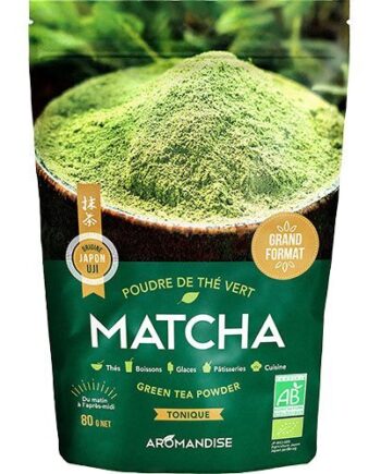 Aromandise Matcha Grøn Te Pulver ø  80g
