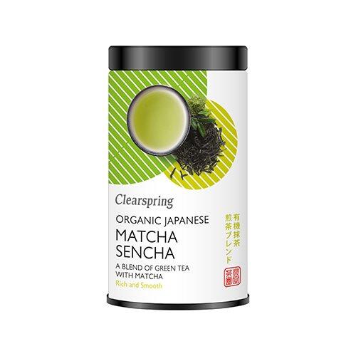 Clearspring Matcha Sencha Grøn Te I Løsvægt ø  85g