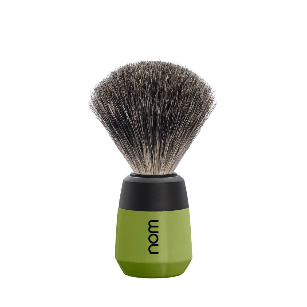 Nom Shaving Barberkost  Max  Pure Badger  Olive