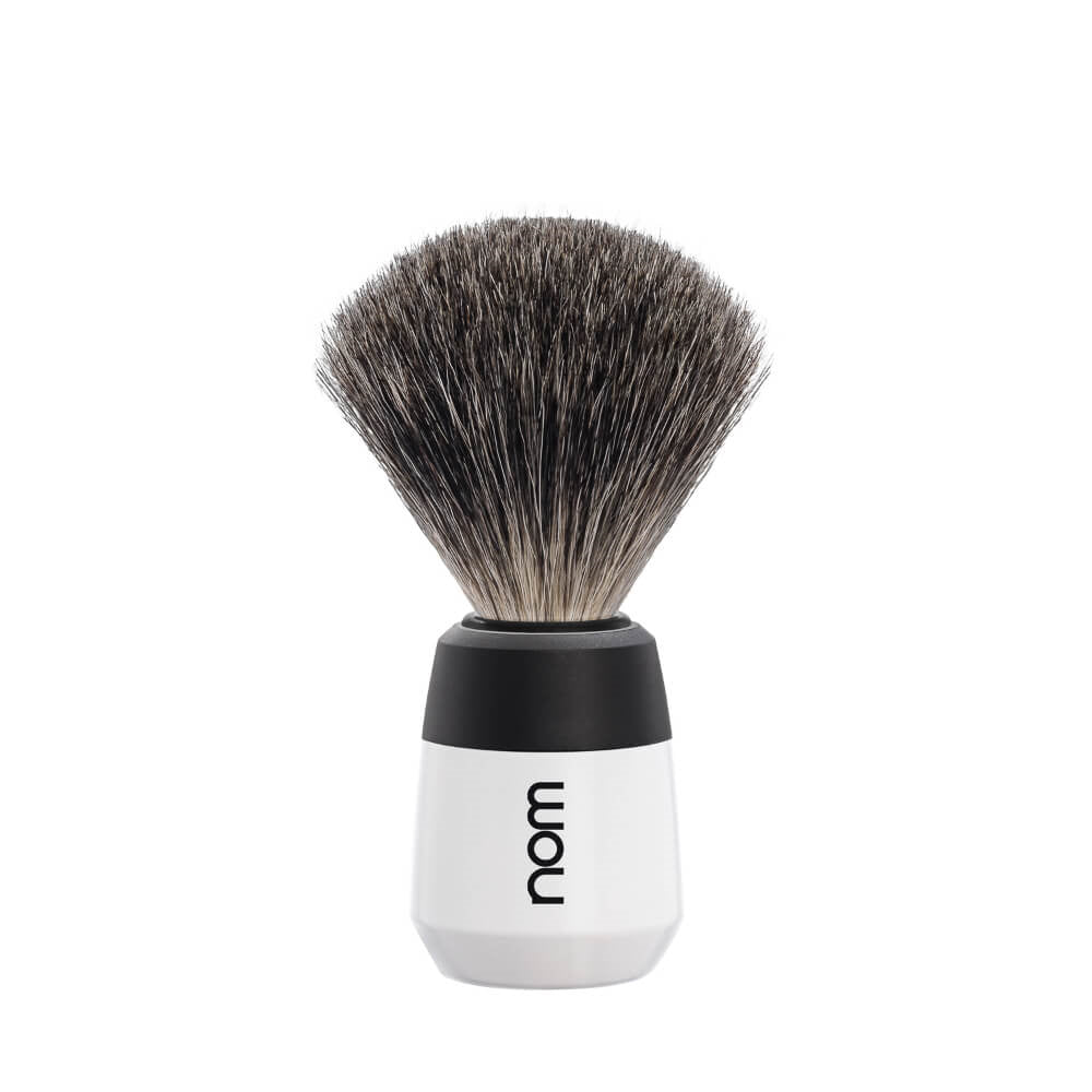 Nom Shaving Barberkost  Max  Pure Badger  White