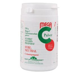 Nd Mega C Vitamin Calciumascorbat 250g