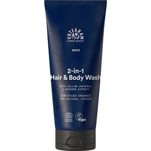 Urtekram Men 2 In1 Hair   Body Wash   200 Ml