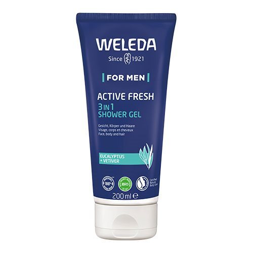 Mens Shower Gel Weleda   200 Ml
