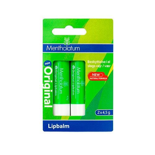 Mentholatum Læbepomade Original 2x4 5 G