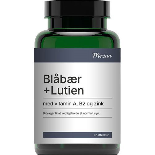 Mezina Blåbær Og Lutein   90 Tabletter
