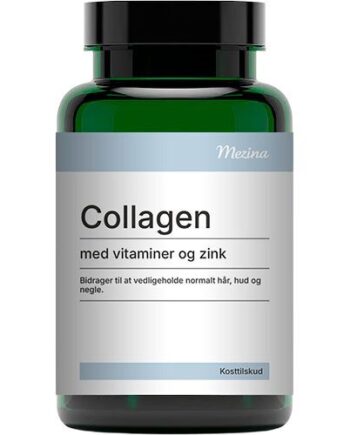 Mezina Collagen Med Vitaminer Og Zink   120 Kapsler