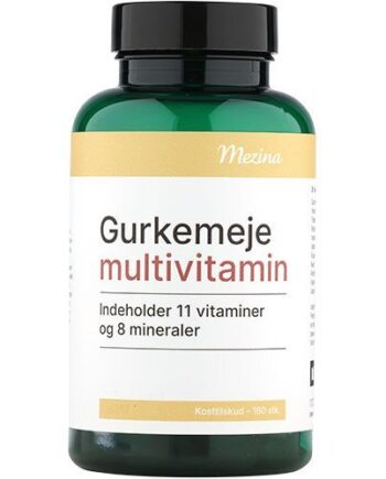 Mezina Mezina Gurkemeje Multivitamin   180 Tabletter