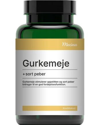 Mezina Gurkemeje   Sort Peber   120 Kapsler