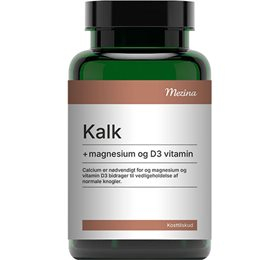 Mezina Kalk Med Magnesium Og D3 Vitamin 180 Tbl