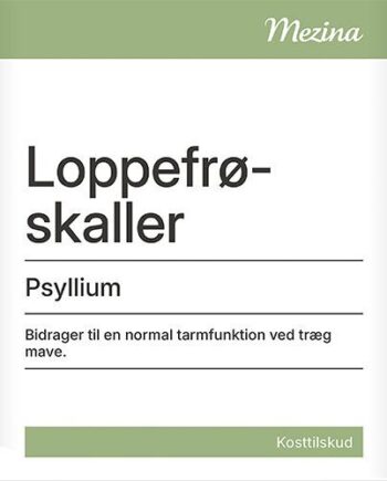 Mezina Loppefrøskaller Psyllium Pulver 450 Gram
