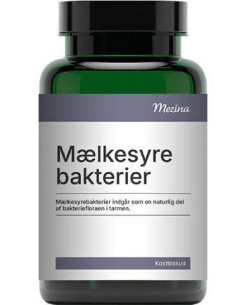 Mezina Mælkesyrebakterier Probiotika   60 Kapsler