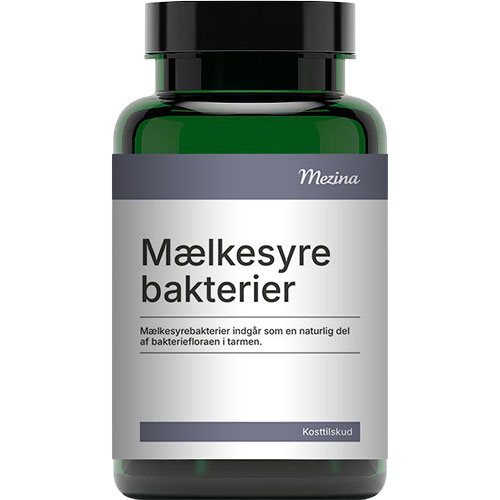 Mezina Mælkesyrebakterier Probiotika   60 Kapsler