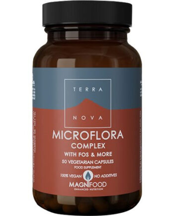 Terranova Microflora Complex   Hed Tidligere Probiotic Complex   50 Kapsler