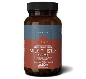 Terranova Milk Thistle Marietidsel 500mg  Bull  50 Kapsler