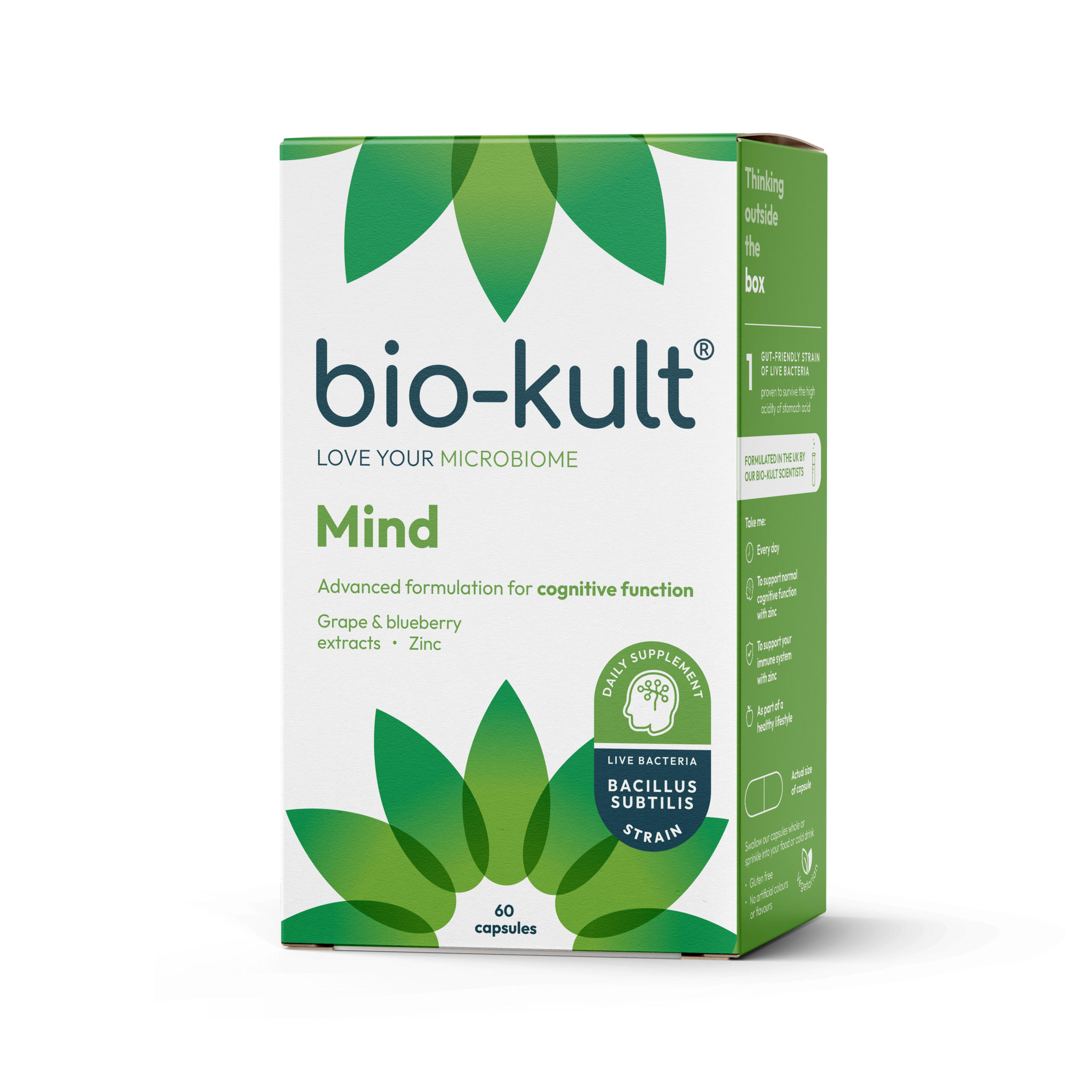 Bio Kult Mind 60 Kapsler 2 For 399