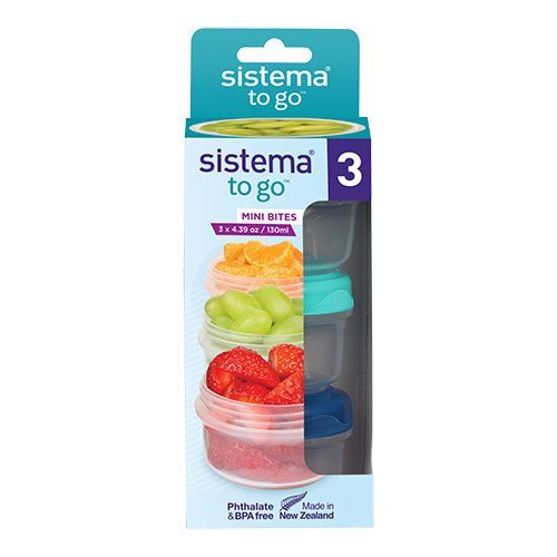 Sistema Mini Bites To Go  3x130ml
