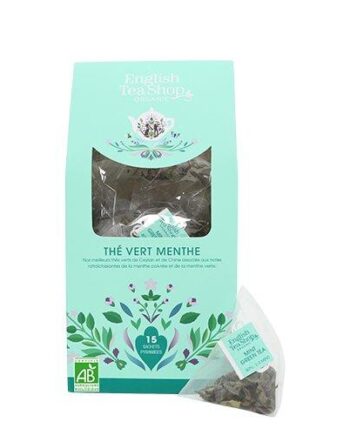 Mint Green Tea økologisk   15 Breve