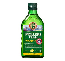 Orkla Møllers Tran Med Citrus Omega 3  Bull  250ml
