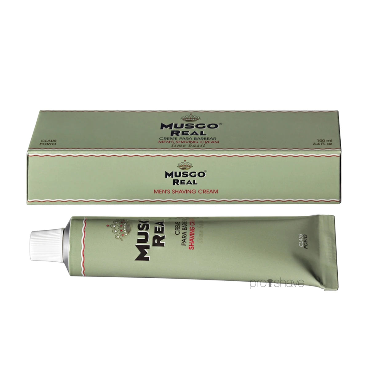 Musgo Real Barbercreme  Lime Basil  100 Ml