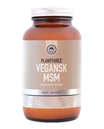 Msm Plantforce 800 Mg   200 Kapsler