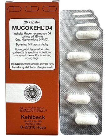 Sanum Mucokehl Kapsler D4  20kap