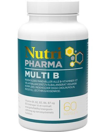 Multi B Nutripharma   60 Kapsler