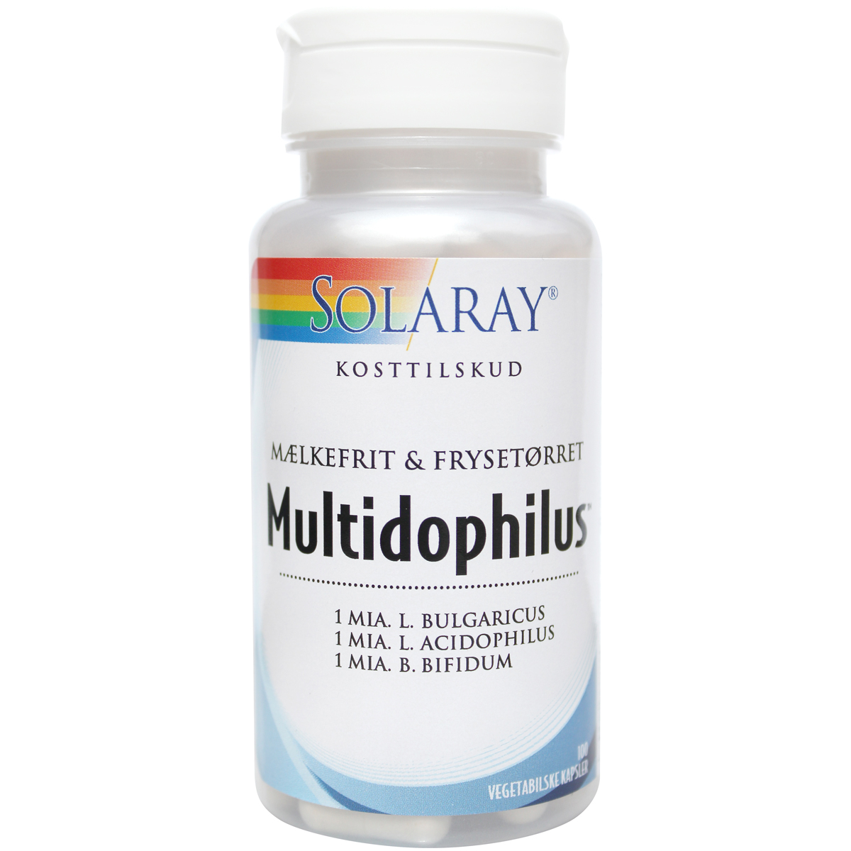 Solaray Multidophilus 3 Mælkefri 100 Kaps