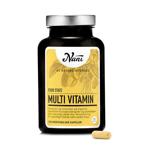 Multivitamin Food State Nani   150 Kapsler