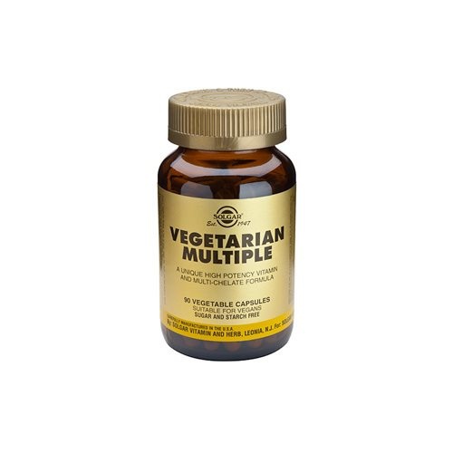 Solgar Multivitamin Og Mineraler Vegetarisk  90 Kaps