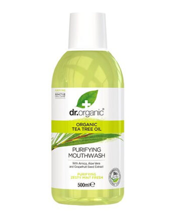 Dr  Organic Mundskyl Tea Tree 500 Ml