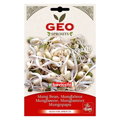 Mungbønner Til Spiring økologiske   90 Gram
