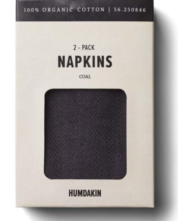 Humdakin Stofservietter 2 Pak  Coal