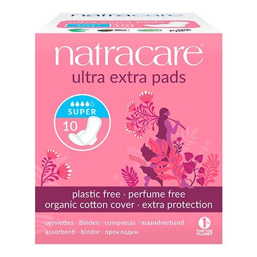 Natracare Bind 10 Stk Super Ultra Extra   1 Pk