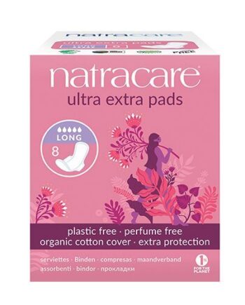Natracare Bind 8 Stk Long Ultra Extra M  Vinger   1pk