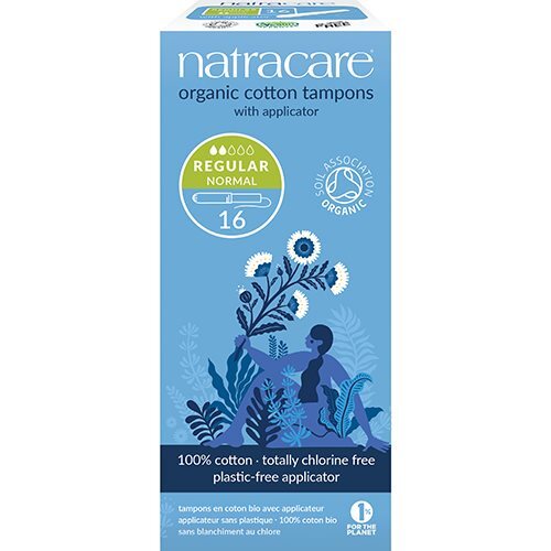 Natracare Tampon Regular M  Hylster  øko  16 Stk