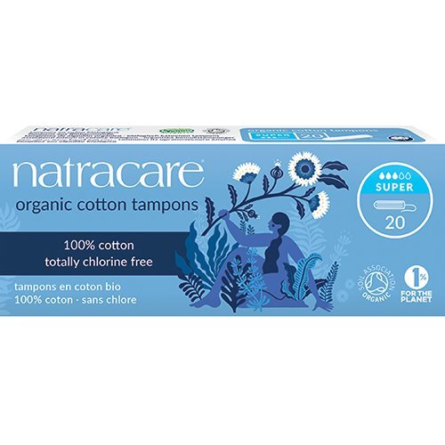 Natracare Tampon Super U  Indføringshylster  øko  20 Stk