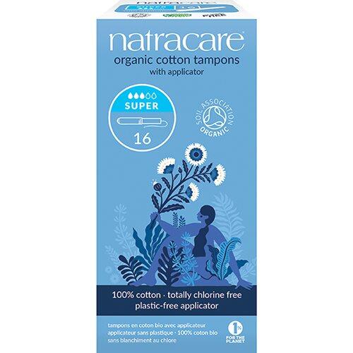 Natracare Tamponer Super M  Hylster    16 Stk