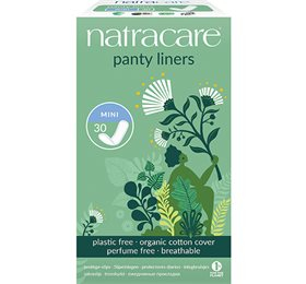 Natracare Trusseindlæg Mini Panty Liners 30 Stk