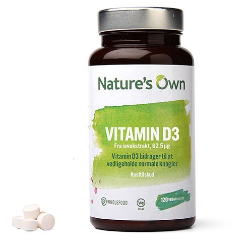 Nature S Own Vitamin D3  120tab